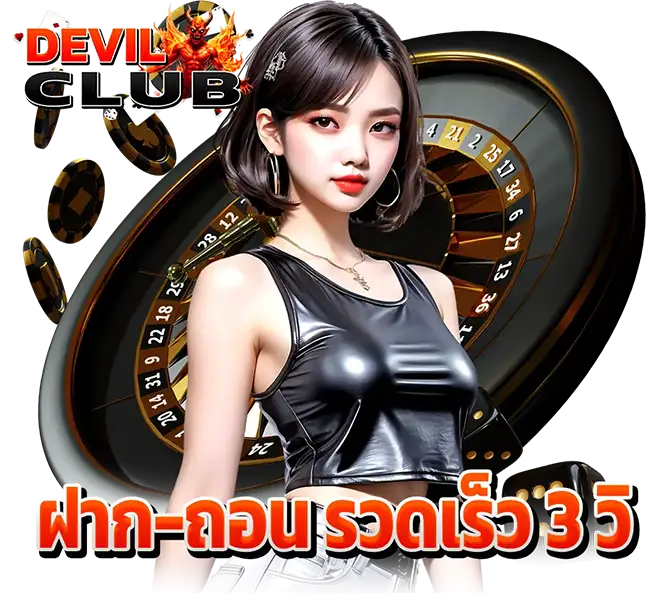 DEVILCLUB ฝากถอนรวดเร็ว 3 วิ
